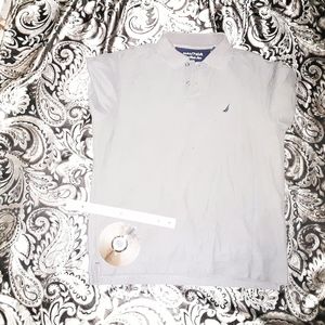 new NAUTICA large mens gray shirt
